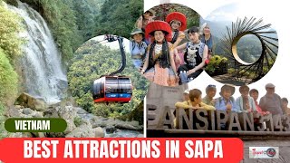 Mustsee attractions in Sapa  from mountain to village [upl. by Nollaf]