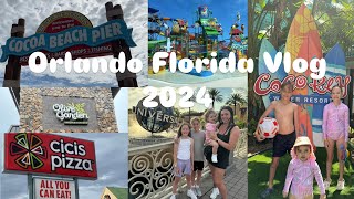 Orlando Florida Vlog  Coco Key Cocoa Beach Olive Garden Disney Springs Drone Show amp MORE [upl. by Wallraff348]