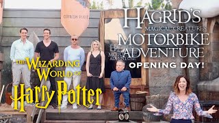 Hagrids Magical Creatures Motorbike Adventure  Grand Opening Ceremony Queue Walkthrough Review [upl. by Bergin524]