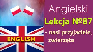 Język Angielski  №87 Nasi przyjaciele  zwierzęta Angielski dla Polaków Słowa tematyczne [upl. by Ara]