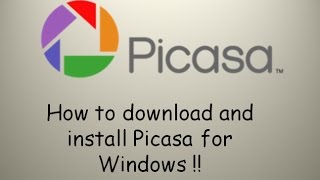 Download and install picasa 2017 [upl. by Violet]