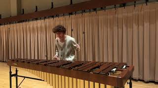 Velocities for Solo Marimba by Joseph Schwantner [upl. by Bluma]