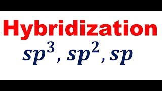 Hybridization in carbon sp3 sp2 and sp Basic concept of organic chemistry Class 11 in hindi [upl. by Hendren867]