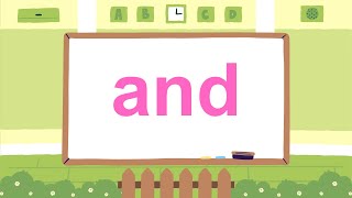 16 SIGHT WORDS FOR KINDERGARTEN AND GRADE 1  BASIC READING [upl. by Erehc]