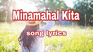 Minamahal Kita  Song lyrics  Freddie Aguilar  cover by TJ [upl. by Raven]