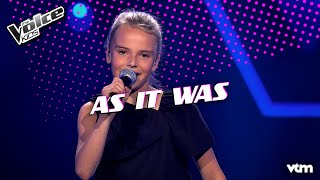 Estée  As It Was  Knockouts  The Voice Kids  VTM [upl. by Yrmac250]