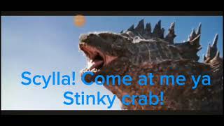 Scylla vs Godzilla with subtitles [upl. by Scrivens327]