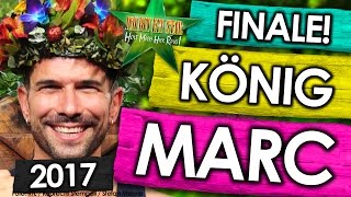 Dschungelcamp 2017  DSCHUNGELKÖNIG Marc Hanka Prinzessin Florian Prinz FINALE IBES RTL [upl. by Bega]