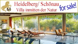 for sale Villa Pool SPA Wellness Heidelberg Mannheim zu verkaufen [upl. by Aihsa33]