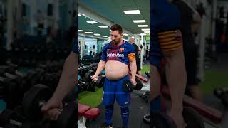 Messi gets jacked 💪 [upl. by Anitnemelc]