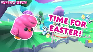 🐣Its TIME FOR EASTER 🥚Brand New EVENT 🐥Minigames And Pets 🍬Adopt Me Weekly News [upl. by Lyall]