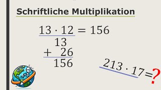 Schriftliche Multiplikation  Mal rechnen  Einfache Beispiele  Wissenswelt Mathe [upl. by Chrystal]