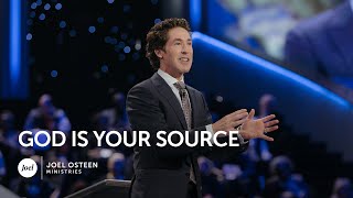 God is Your Source  Joel Osteen [upl. by Trenna321]