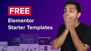 FREE Starter Templates  Create Elementor Websites In Just A Few Clicks [upl. by Nerine]