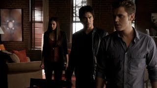 TVD 4x5  Stefan vervains Damon to stop him from killing the hunter  Delena Scenes HD [upl. by Eenerb571]