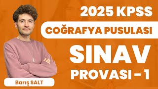 2024 KPSS Coğrafya Pusulası  Sınav Provası 1  Barış SALT [upl. by Gil]