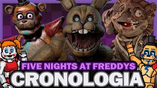 LA HISTORIA DE FIVE NIGHTS at FREDDYS  FNAF Cronología 2024 [upl. by Enelav267]