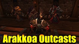 Arakkoa Outcast reputation farm guide [upl. by Ahsiekyt]