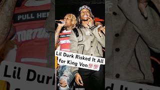 Lil Durk Did THIS for King Von 😱 shortsvideolildurk rap [upl. by Auqinihs]