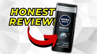 Nivea Men Deep Clean Rock Salts Body Wash Review [upl. by Dviad413]