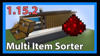 Minecraft 115117 Java MultiItem Sorter  Categorizer [upl. by Landan]