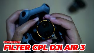 Unboxing Sunnylife Filter CPL For DJI AIR 3  asmr [upl. by Novah]