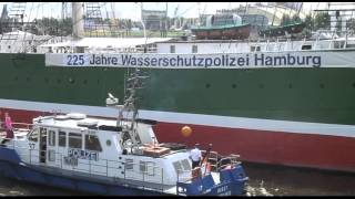 Die Wasserschutzpolizei Hamburg  Kontrollen und Streife im Hafen [upl. by Katlaps765]