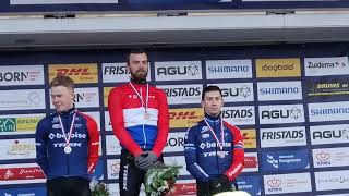 Joris Nieuwenhuis Nederlands kampioen veldrijden in Hoogeveen [upl. by Michigan]