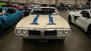 ⛽Cruising in a 1969 Pontiac Trans Am at Mecum Auction  Gas Power [upl. by Ettore]