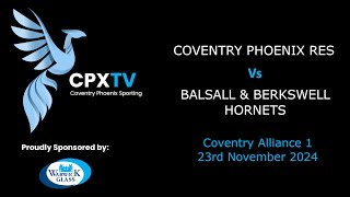 Coventry Phoenix Res v Balsall amp Berkswell Hornets [upl. by Suciram579]