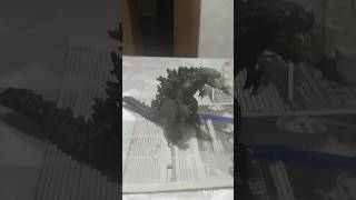 Godzilla with clay edit godzillamonster kaiju лепка [upl. by Seabrooke]