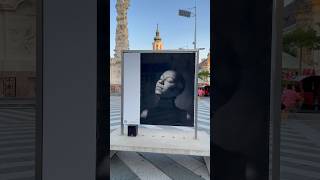 My tintype portrait of Phoebe is now exhibited at the beautiful townhall squere in St Pölten [upl. by Anail752]