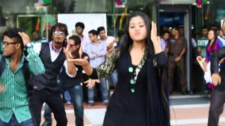 MasterCard Char Chaka Hoi Hoi  Flash Mob at Bashundhara City [upl. by Rocky376]