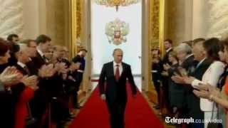 Vladimir Putin sworn in as Russian President at Kremlin ceremony [upl. by Infeld]