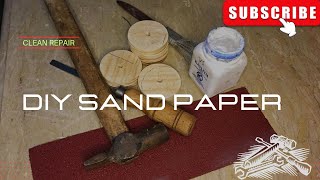 DIY SAND PAPERHOW TO MAKE DIY FOR SAND PAPER [upl. by Tertia]