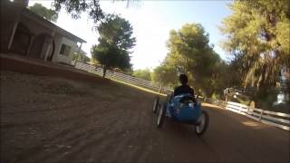 Cyclekart being chased by minibike with GoPro [upl. by Eirrot]