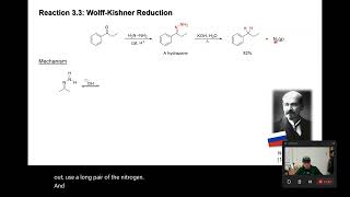 Organic Chemistry 2  Chapter 1914  WolffKishner Reduction [upl. by Nashner]