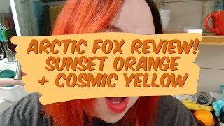 Arctic Fox Review Sunset Organce and Cosmic Sunshine [upl. by Kaleena523]