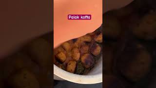 Palak kofta  Dinner  Home made food  Zains mother food recipe  Subscribe [upl. by Loise992]