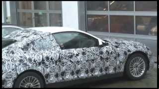 BMW F32 4 Series 3 Series Coupe Prototype Testing at the Nurburgring [upl. by Sukcirdor]