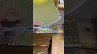 Comparing insulation under beehive lid Part 1 [upl. by Conover]