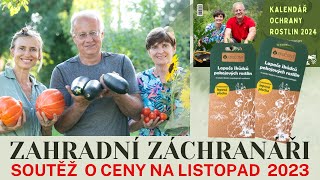 Soutěž na listopad zahradnizachranari lepovedesky bio ochrana zahradnizachranari [upl. by Moriarty]