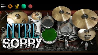 NTRL  SORRY   Real Drum Cover [upl. by Kimberley]