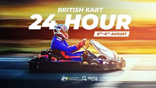 British Kart 24 Hours  2023  Teesside Autodrome  Live Stream [upl. by Johann]