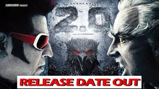 Rajinikanth And Akshay Kumars ROBOT 20 Release Date Confirmed  29th NOV 2018 [upl. by Ojyma]