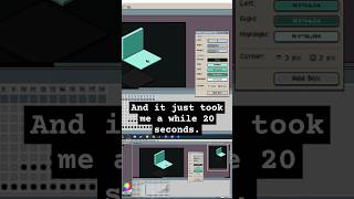 Isometric Pixel Art Trick aseprite pixelart tutorial tips tipsandtricks animation indiegame [upl. by Yemerej685]