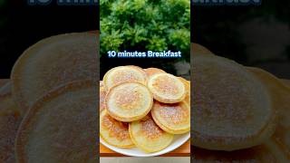 Easy Pan cake recipe  10 Minutes Breakfast Recipe recipe pancake easybreakfast shorts food [upl. by O'Rourke]