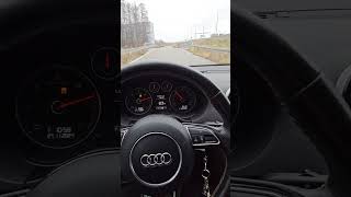 Audi a3 8p 20tdi bkd DSG stage 3 acceleration [upl. by Homans]