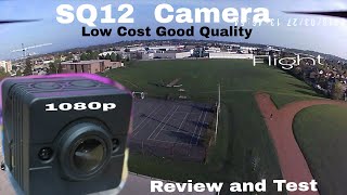 SQ12 Camera low cost 1080p 30 fps Review and In flight Test [upl. by Yanat625]