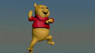 Winnie The Pooh Dancing to HOTEL [upl. by Ahse124]